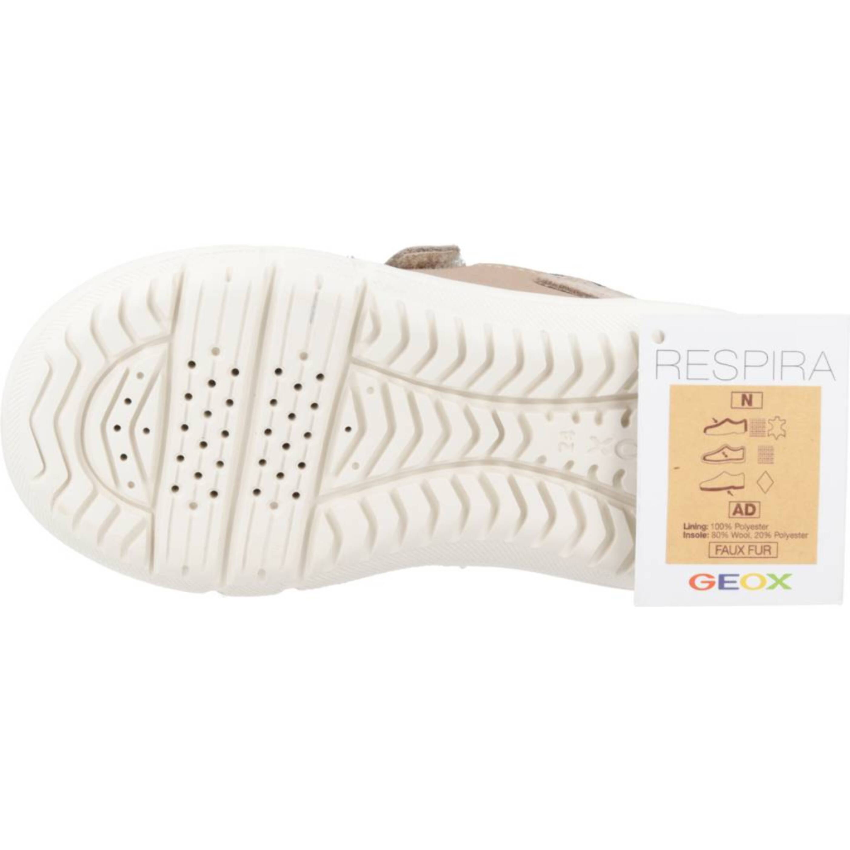 Zapatillas Niño de la marca GEOX  modelo B HYROO BOY WPF Beige