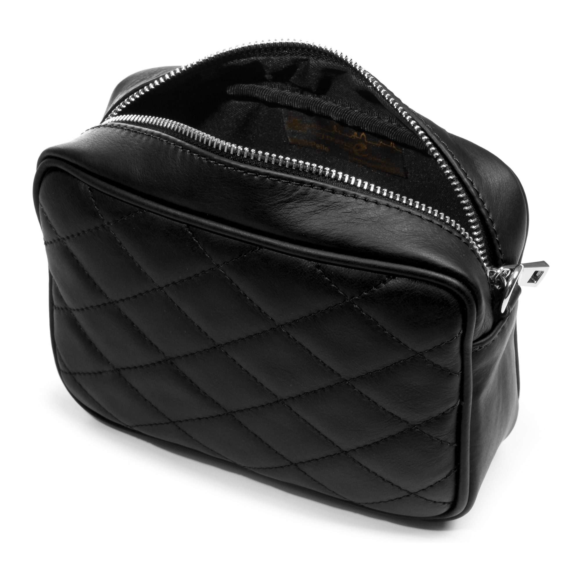 Serafina Riñonera de moda Unisex.Piel auténtica Sauvage Acolchado