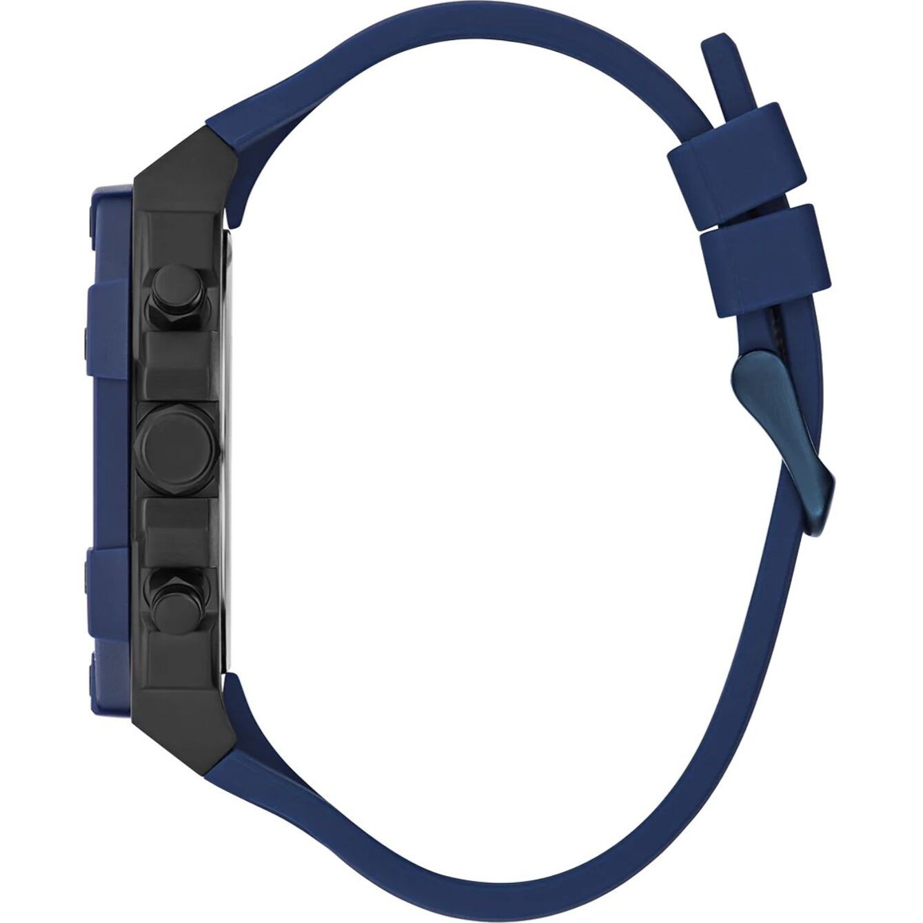 Reloj Guess GW0579G3 Hombre Analogico Cuarzo con Correa de Silicona