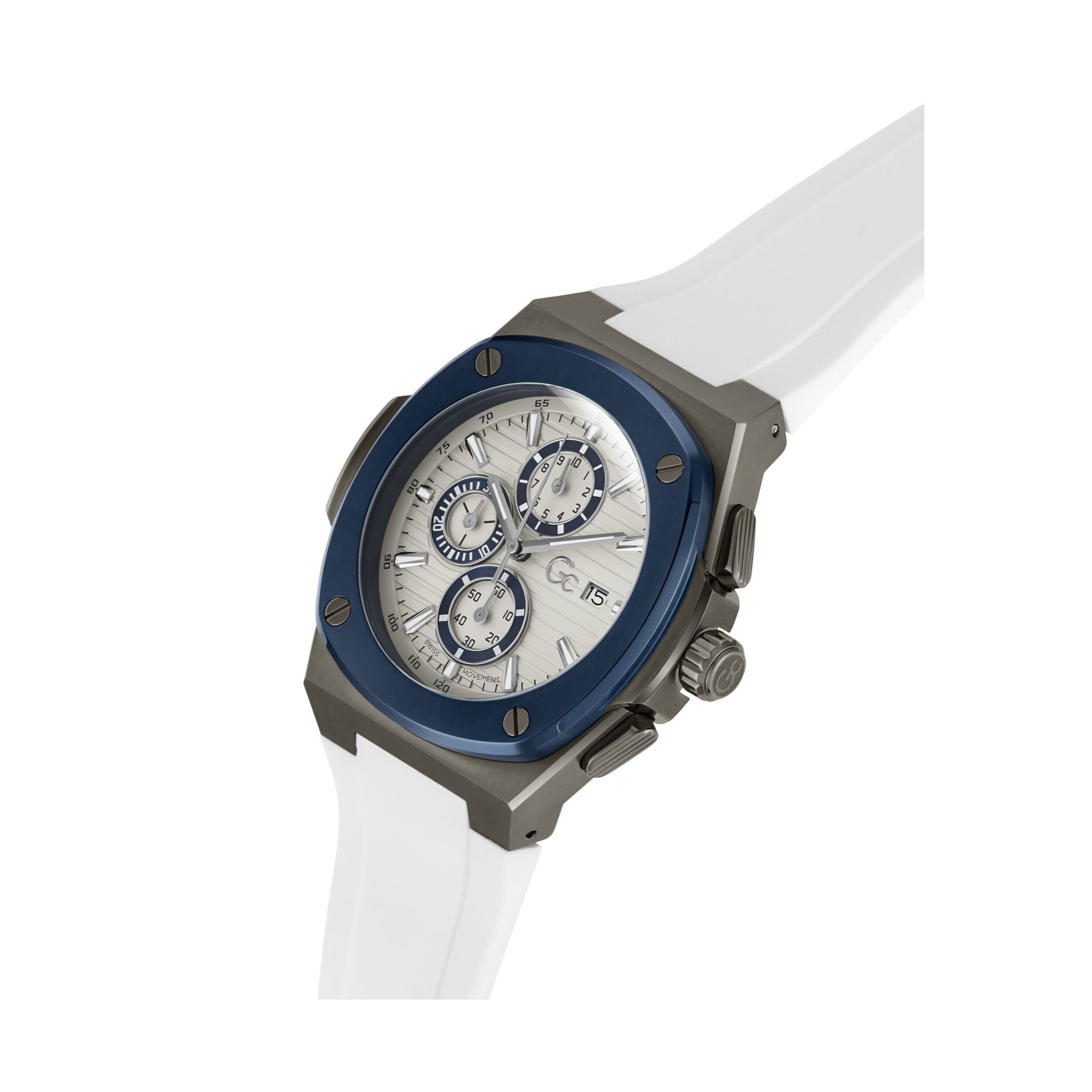 Gc Reloj Cronógrafo Gc Coussin Shape