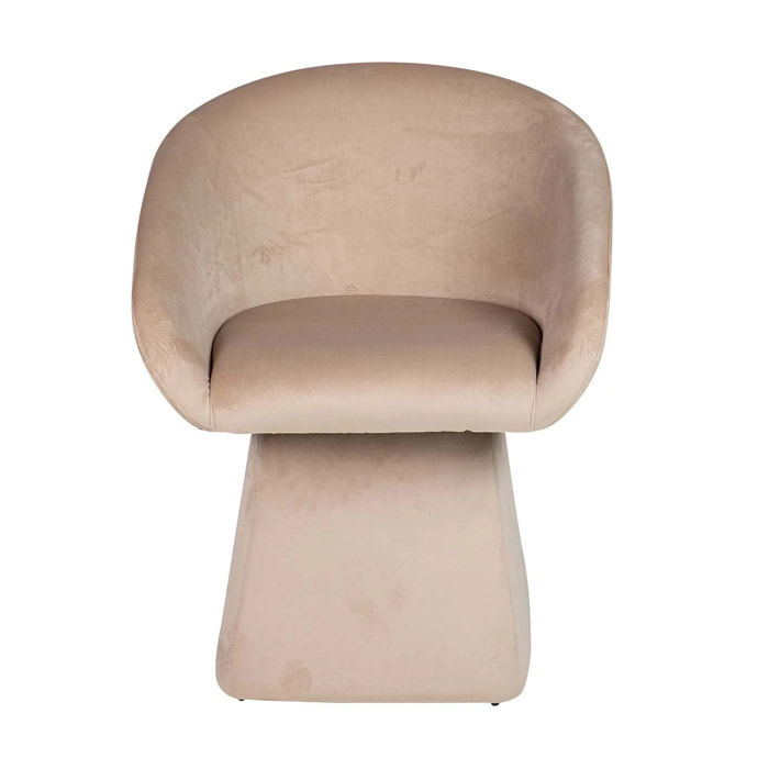 Butaca Velvet Sylph Giratoria 63x65x72 Cm
