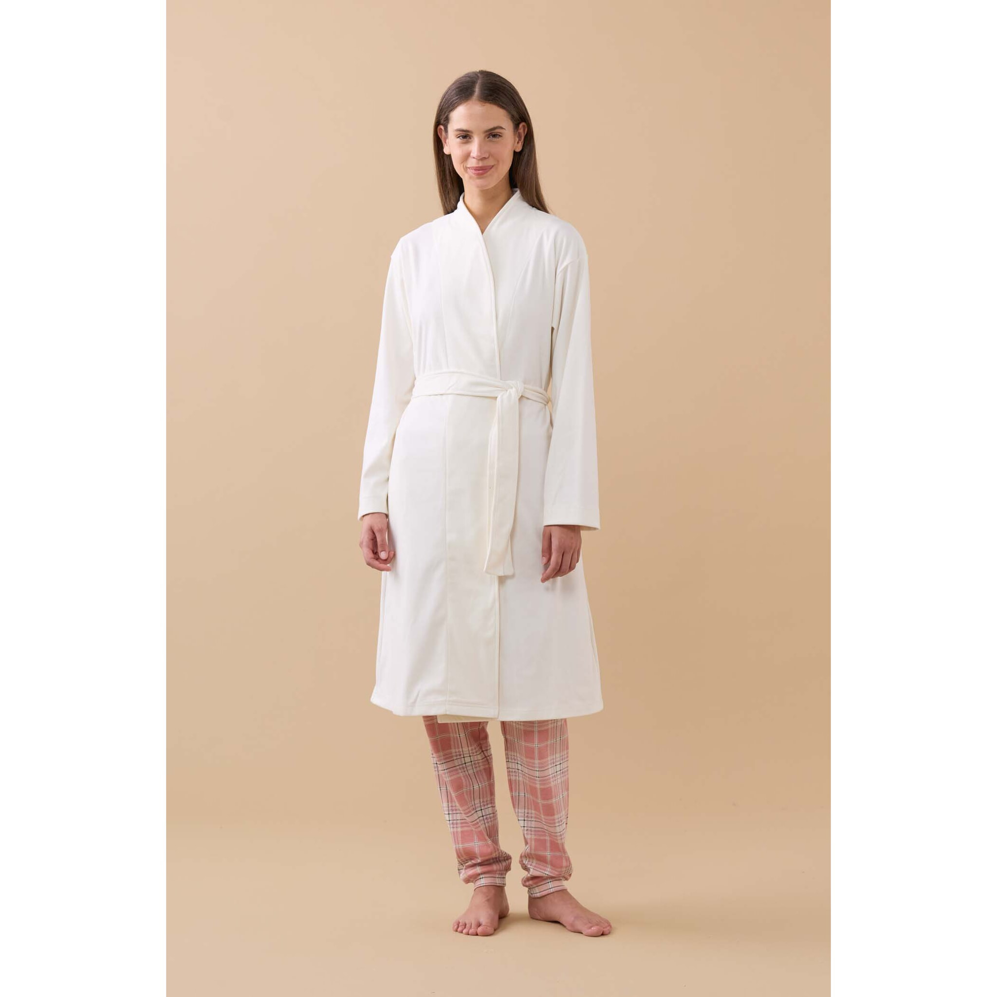 Vestaglia donna in micropile articolo natural Noidinotte