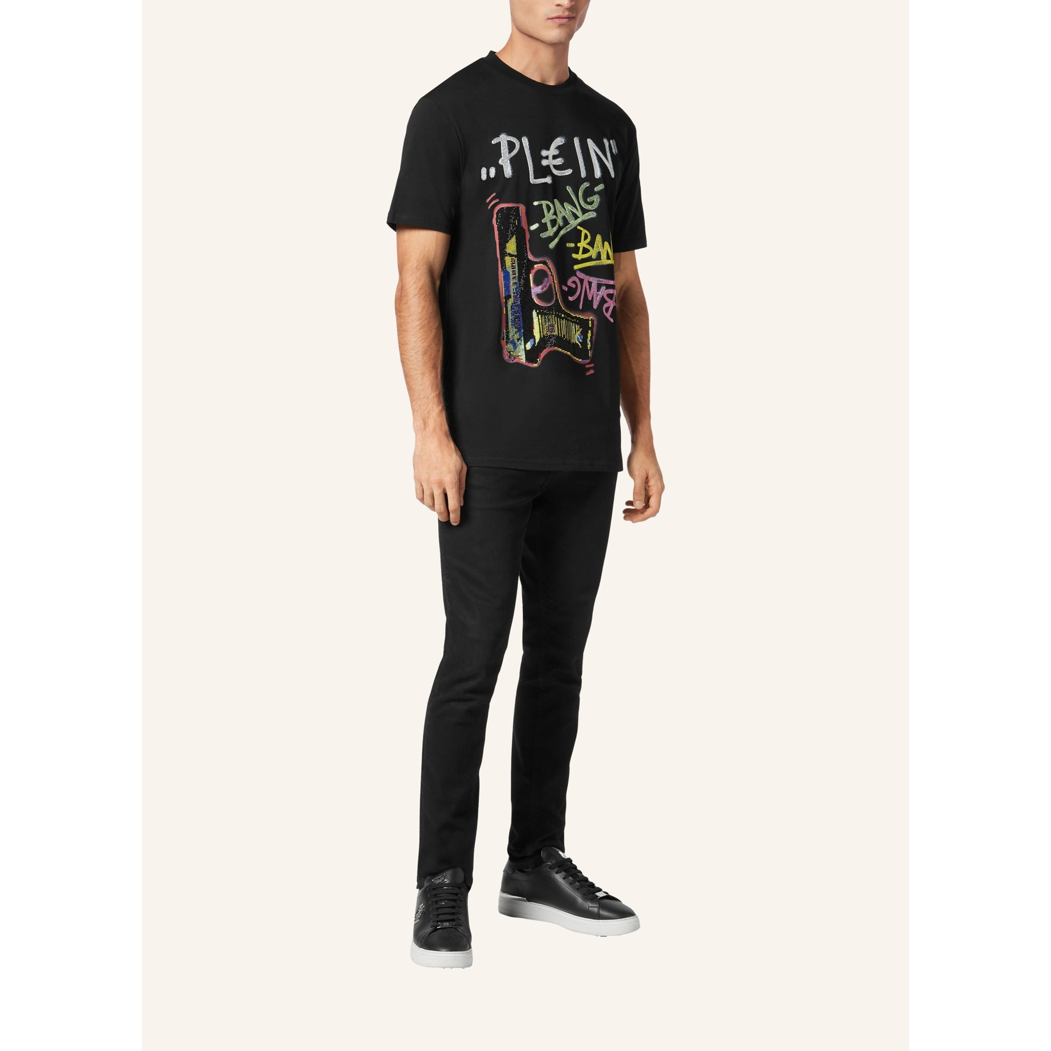 PHILIPP PLEIN Camiseta Cuello Redondo Ss