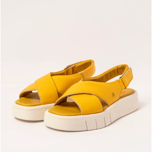 Sandalias 1855 NAPPA YELLOW/ MALAGA color Yellow