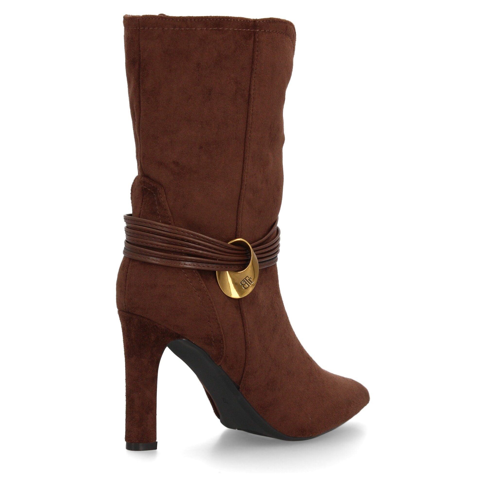 Botín elegante con tacón alto