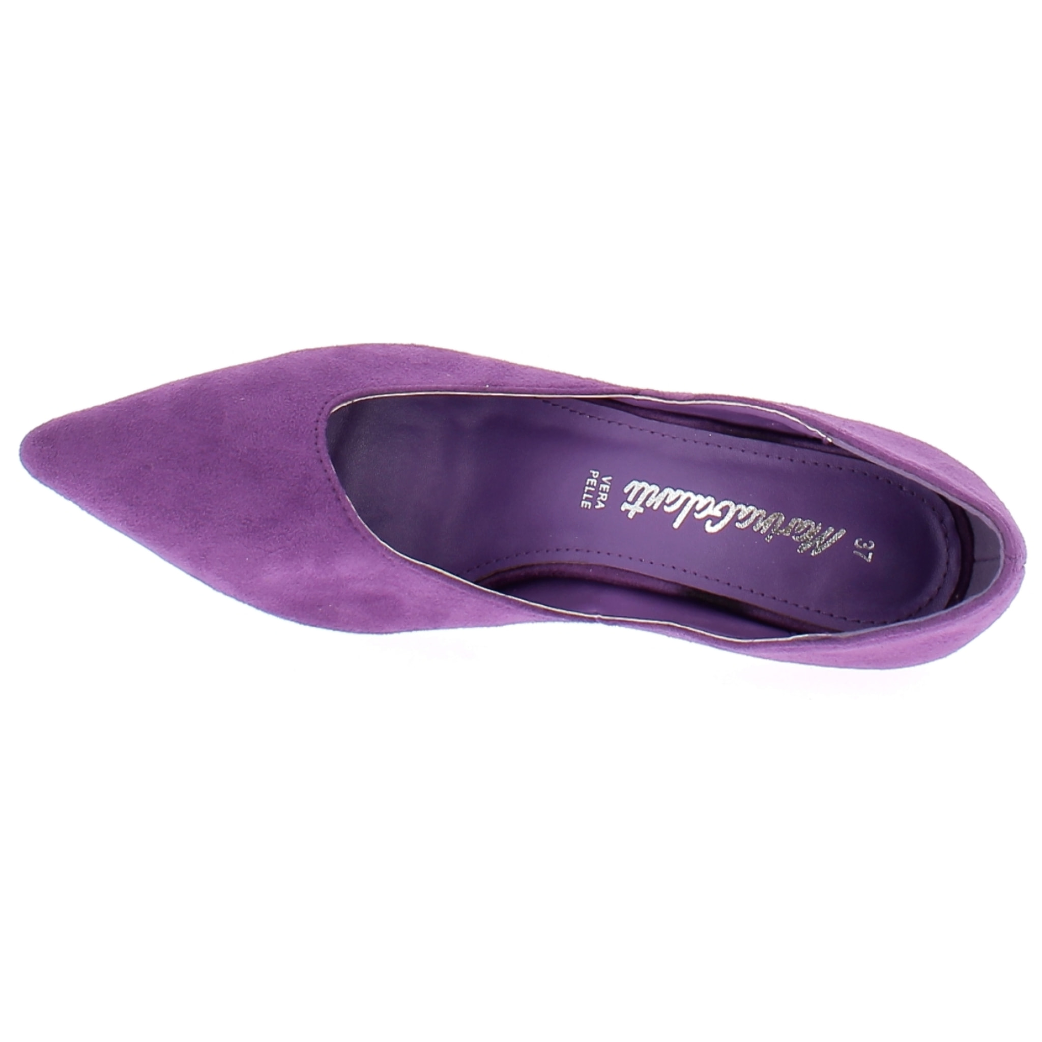 Marina Galanti Scarpe Donna Microfiber Stiletto Pumps 90 MG W24A069 Purple