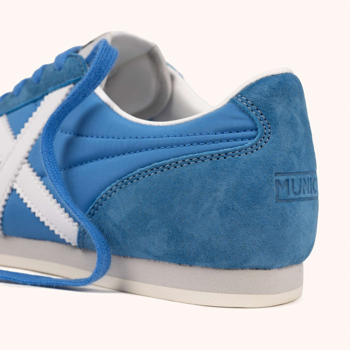Sneaker Casual Azul Cielo y Blanco | MUNICH STEREO 06