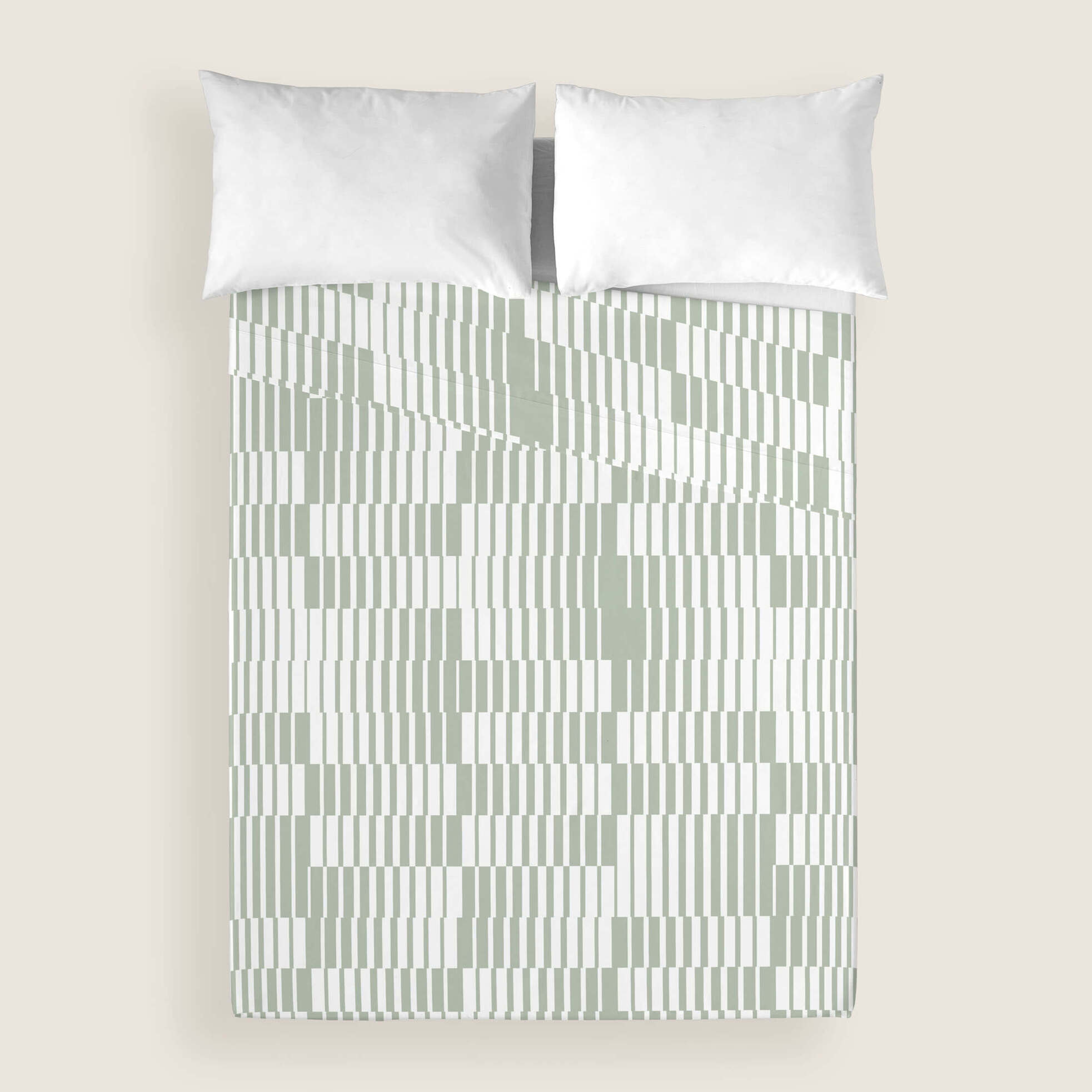 Juego de Sábanas Estampadas - Incluye 1 o 2 Fundas de Almohada - 100% Algodón - Marcos Green