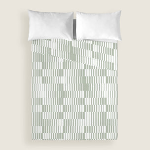 Juego de Sábanas Estampadas - Incluye 1 o 2 Fundas de Almohada - 100% Algodón - Marcos Green