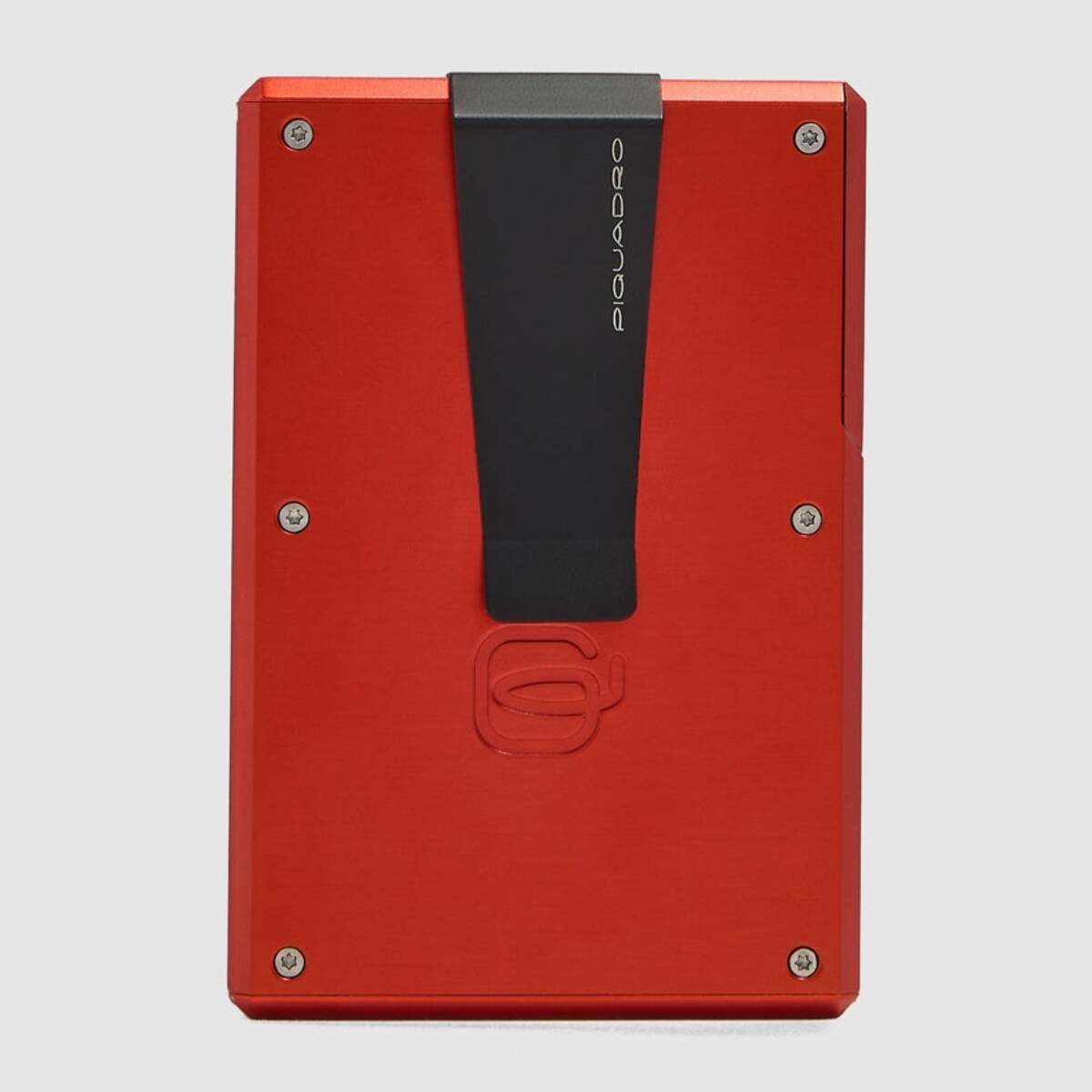 Piquadro Portacarte di credito MagSafe® in alluminio pelle