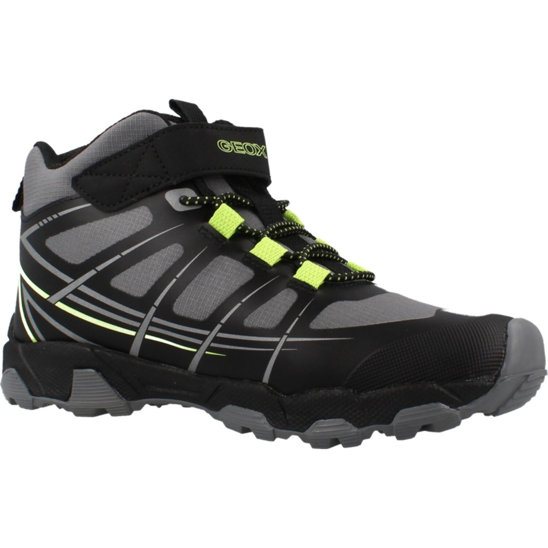 Zapatillas Niño de la marca GEOX  modelo J66AKB 011BC J MAGNETAR GRIS