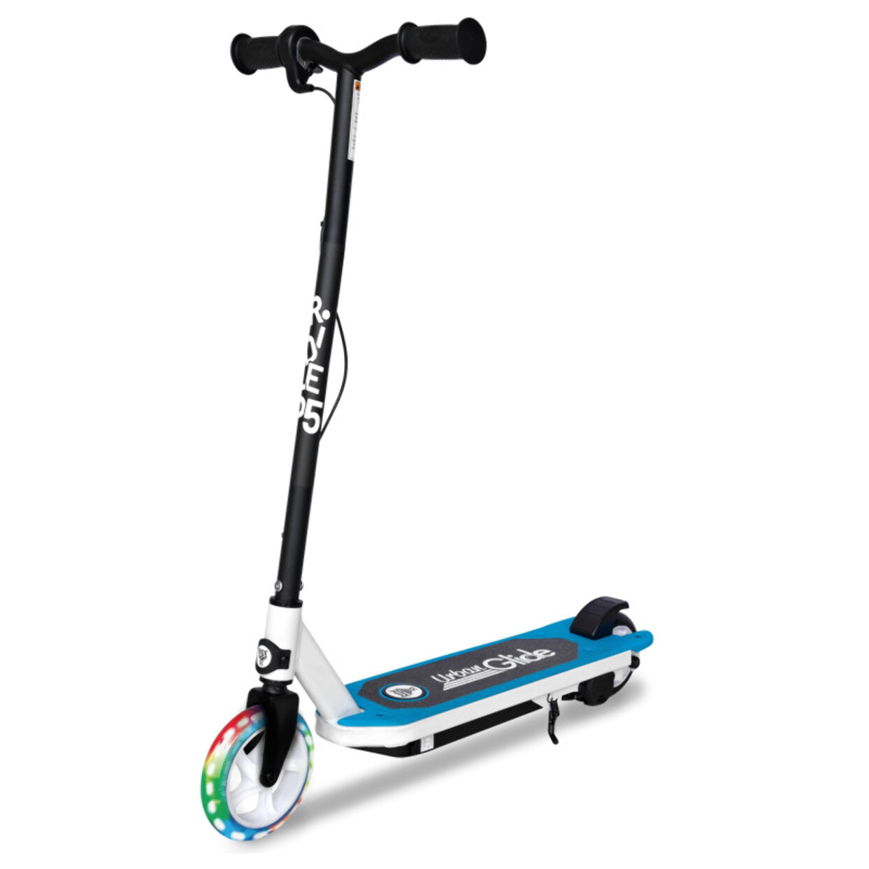 Trottinette Électrique Enfant Ride 55 flash Bleu – Moteur 30W - 10 km/h - Autonomie Jusqu'a 40 min - 3-8 ans