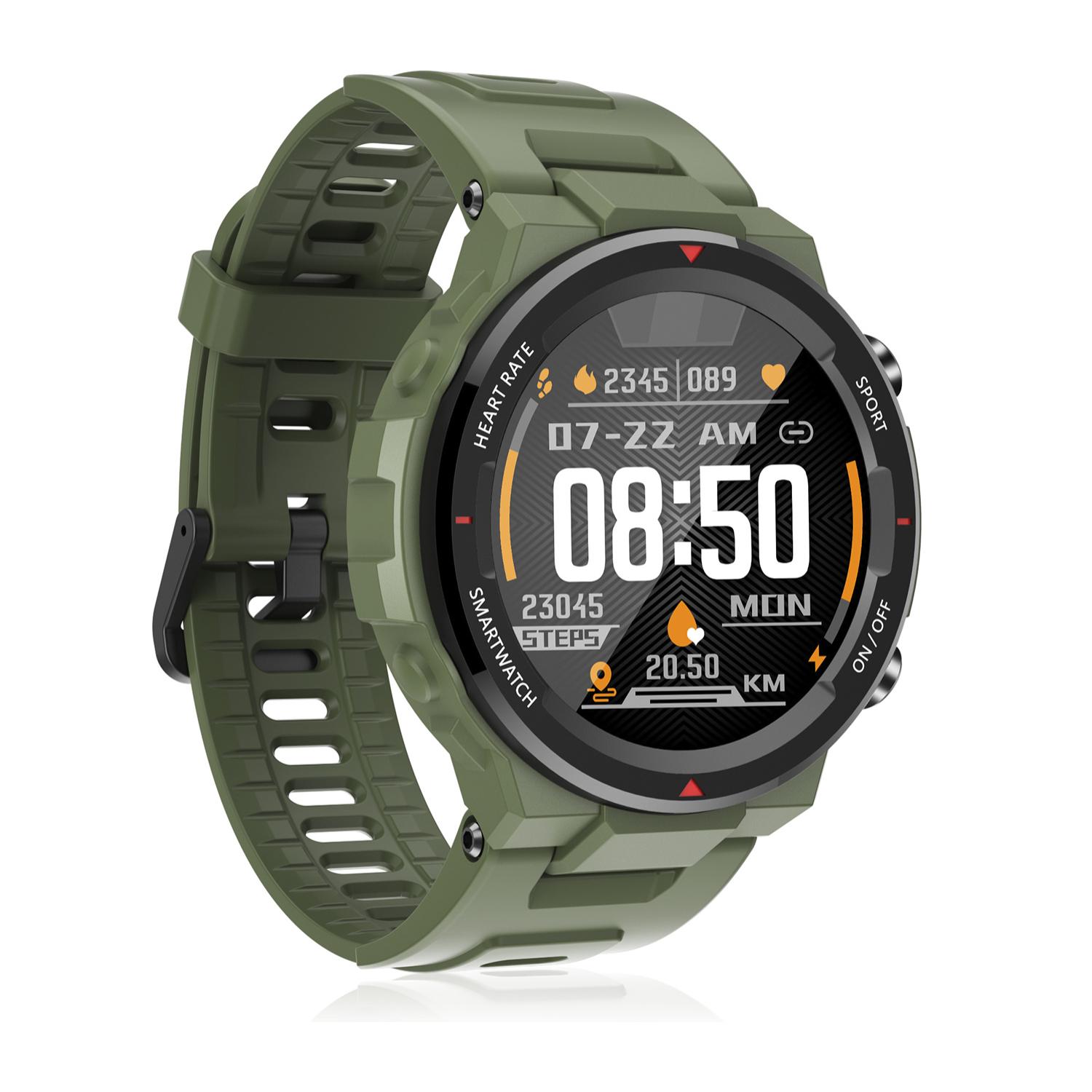 Smartwatch Q70 con cardiofrequenzimetro, pressione sanguigna e 9 modalità multisport.