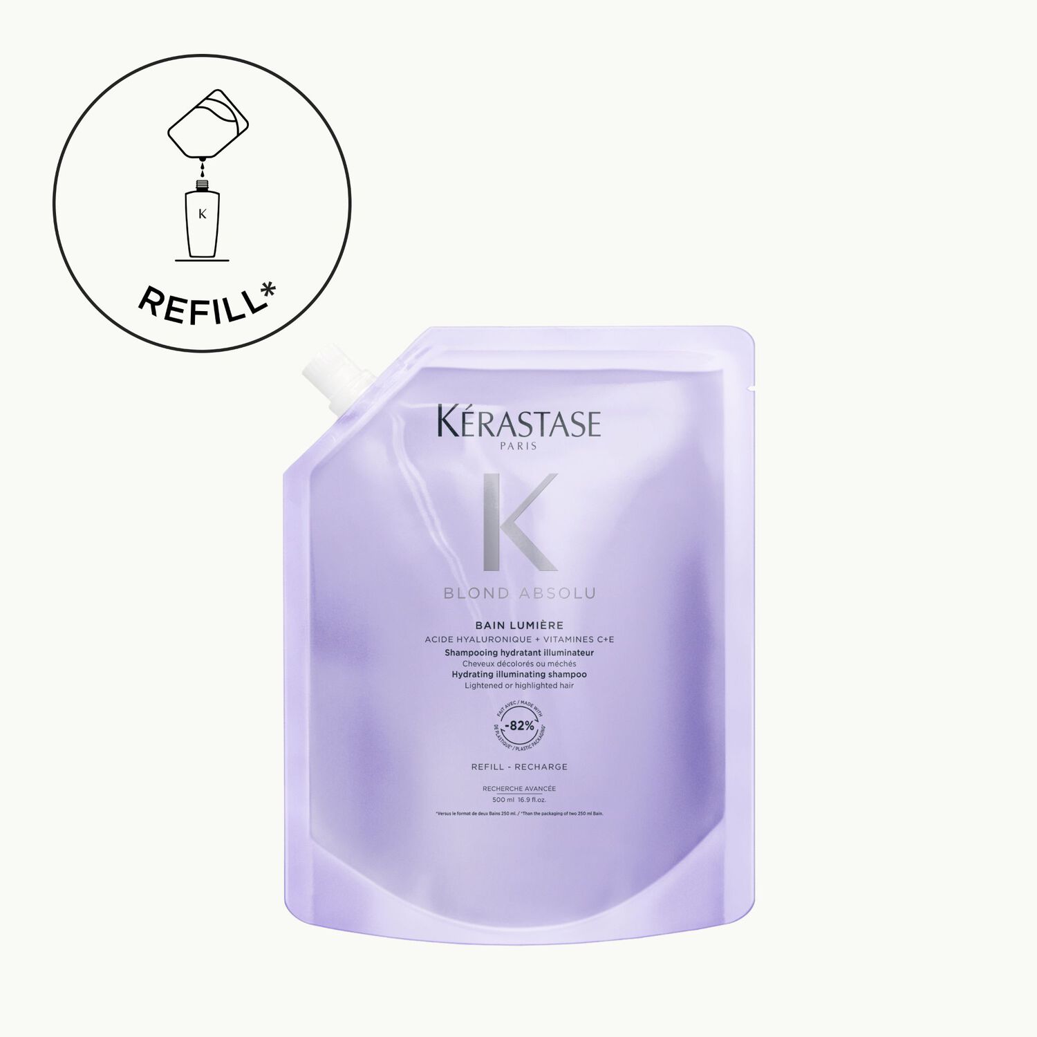 Blond Classic - Recharge Shampoing hydratant illuminateur pour cheveux blonds