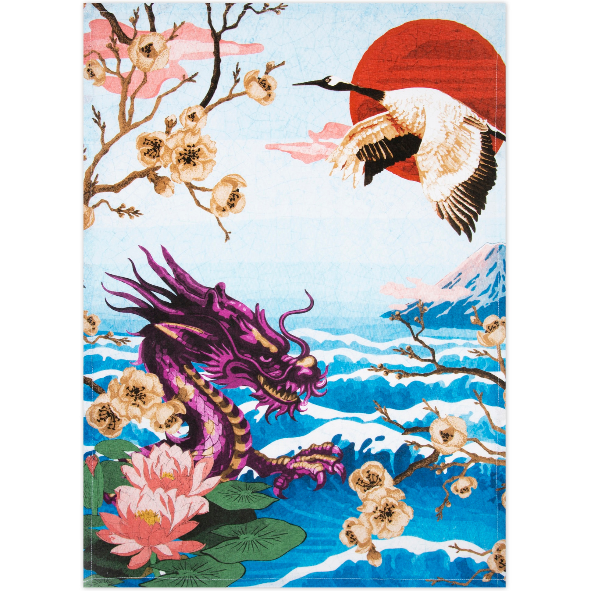 Set Torchons, Manique et Gant Excelsa – Fuji, Coton Multicolore