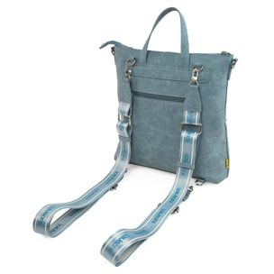 Bolso Mochila Mujer Lois Marcy Azul Vaquero