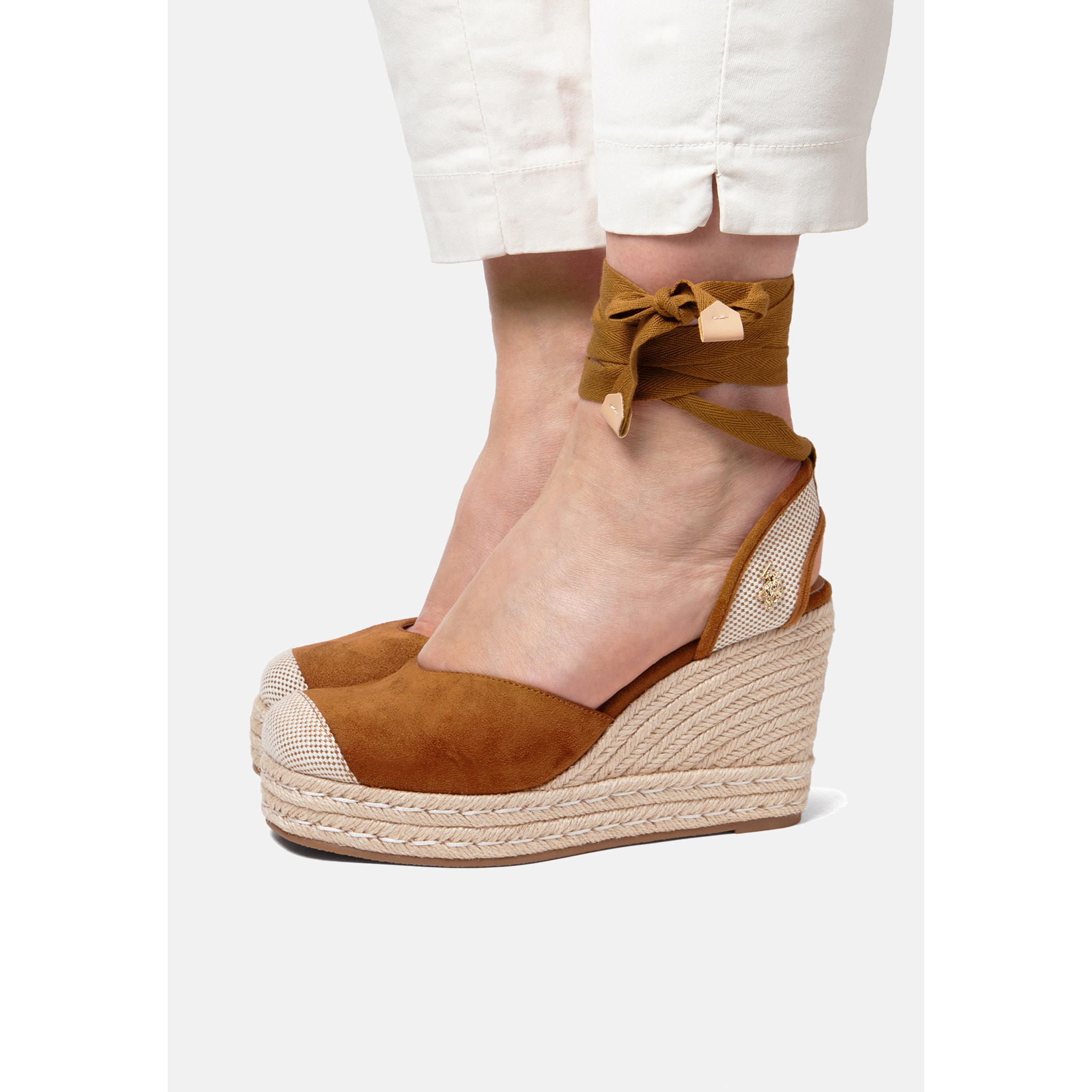 U.S. Polo Assn. - Sandali STEFY001W/5HT2 in sintetico per donna