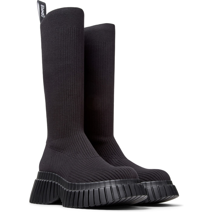 Stivale alto - CAMPER Pix BCN - Nero - Tessile tecnico