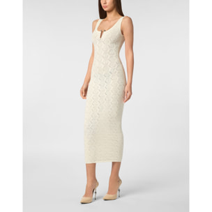 PHILIPP PLEIN Knit Day Dress MONOGRAM