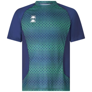 Maglie gioco Kappa Uomo Kombat Padel Fugosi Blu