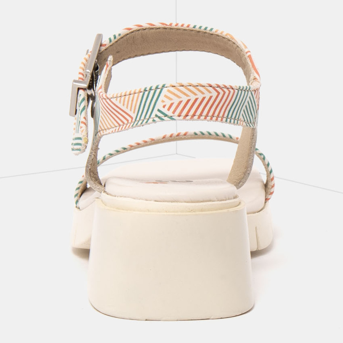 Sandalias con tacón 2060 FANTASY LINES MULTI / VARSOVIA color Lines multi