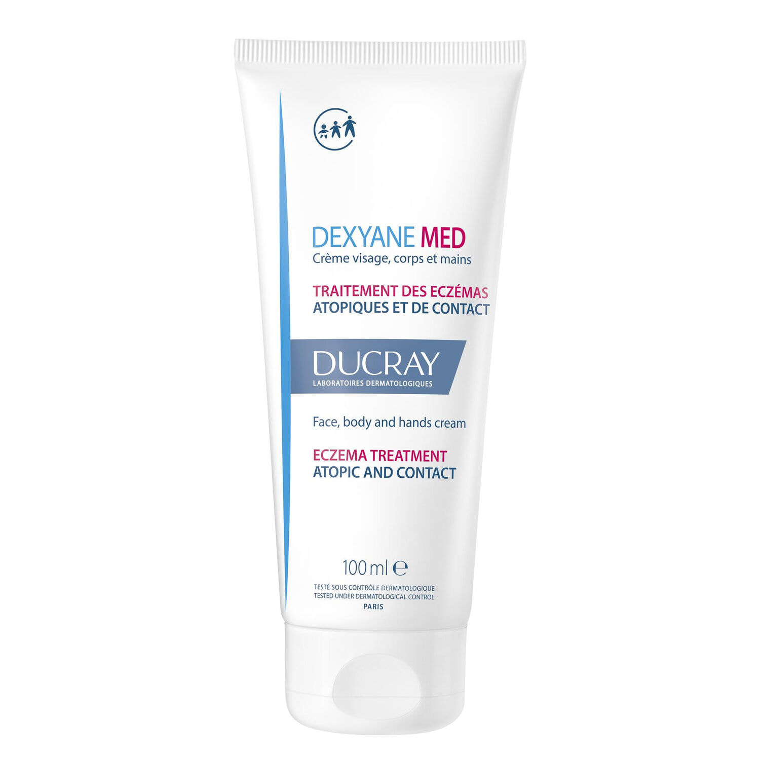Dexyane Med - Crème Visage, Corps et Mains pour le Traitement de l'Eczéma 100 ml