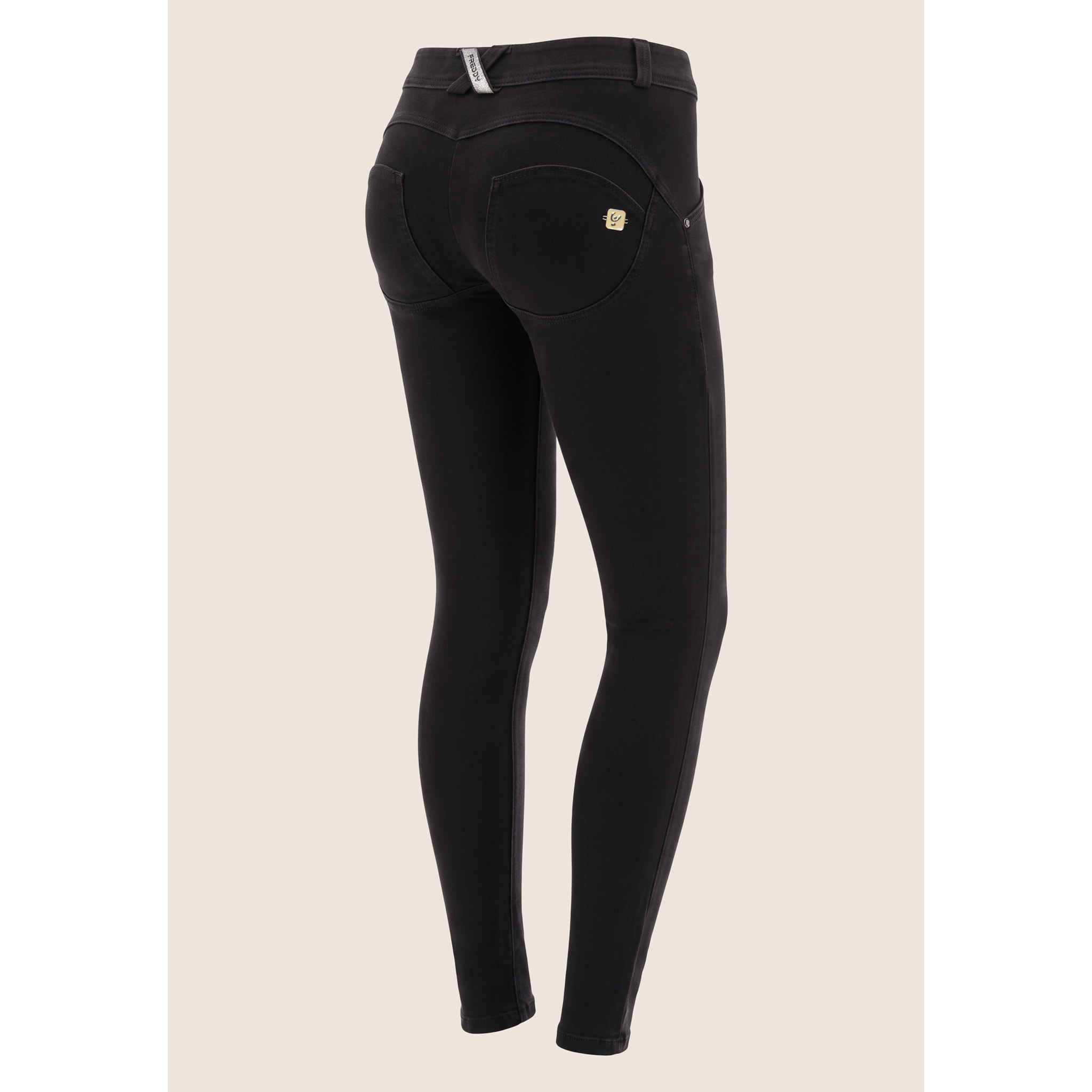 Jeggings push up WR.UP® vita bassa superskinny