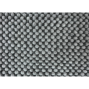 Tappeto Bagno Doccia Antiscivolo Super Assorbente Modello Dots Nero