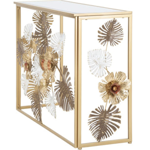 CONSOLE GLAM FLORIS CM 113X40X80