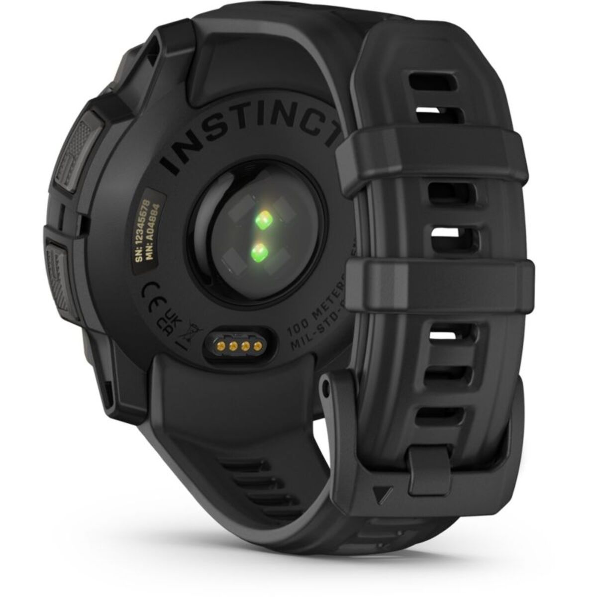 Montre sport GARMIN Instinct3 Amoled 45mm Noir Bracelet noir