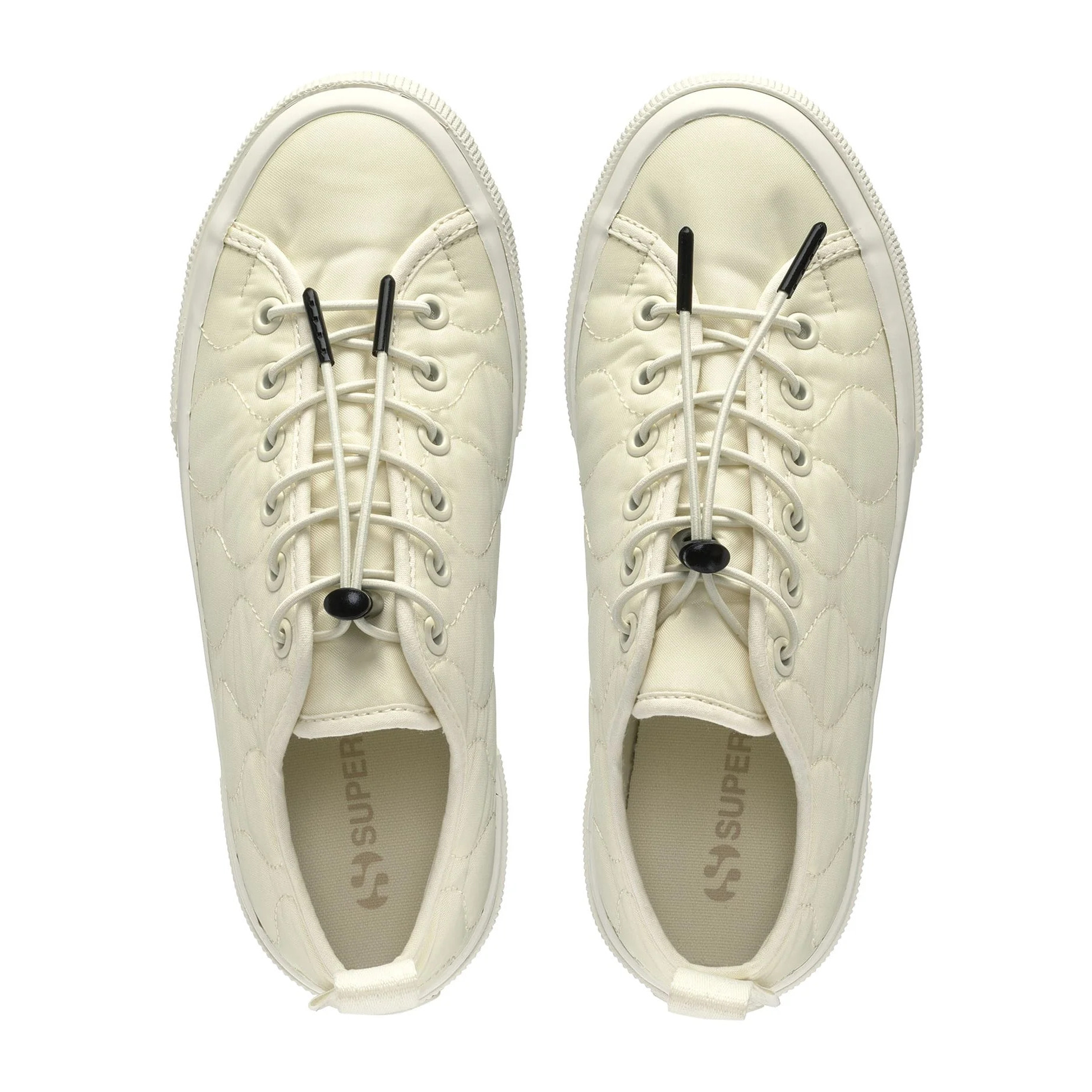 Sneakers Superga Donna Beige 2625 TANK QUILTED NYLON