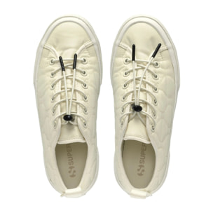 Sneakers Superga Donna Beige 2625 TANK QUILTED NYLON