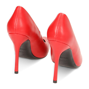 Décolleté rosse, tacco 10,5 cm