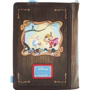 Disney Pinocchio Borsa a Tracolla Convertibile in Zaino Stile Libro 30cm Loungefly