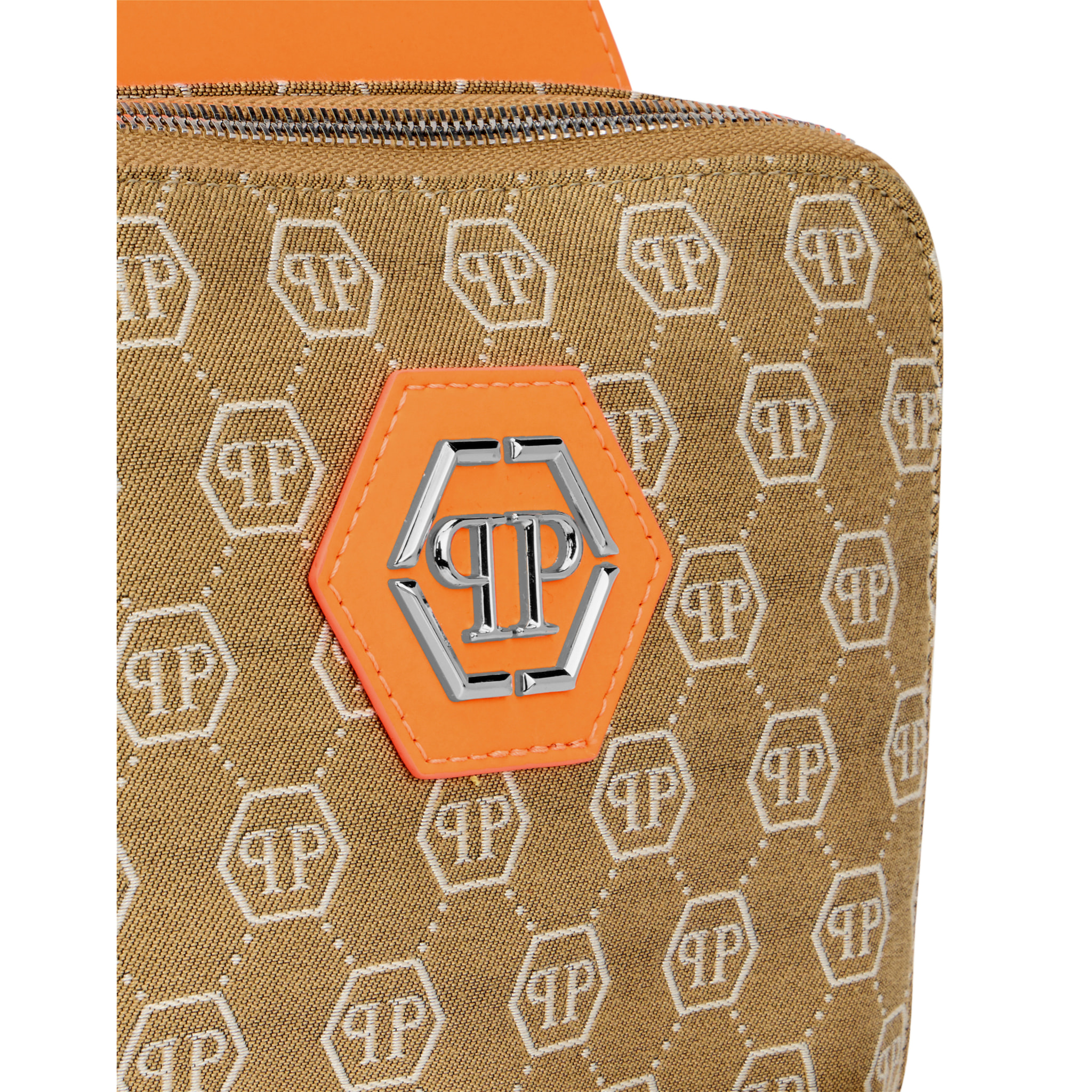 PHILIPP PLEIN Cross Body Bag Jacquard Monogram