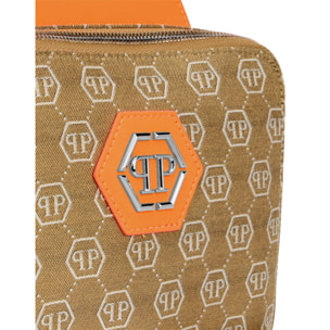 PHILIPP PLEIN Cross Body Bag Jacquard Monogram