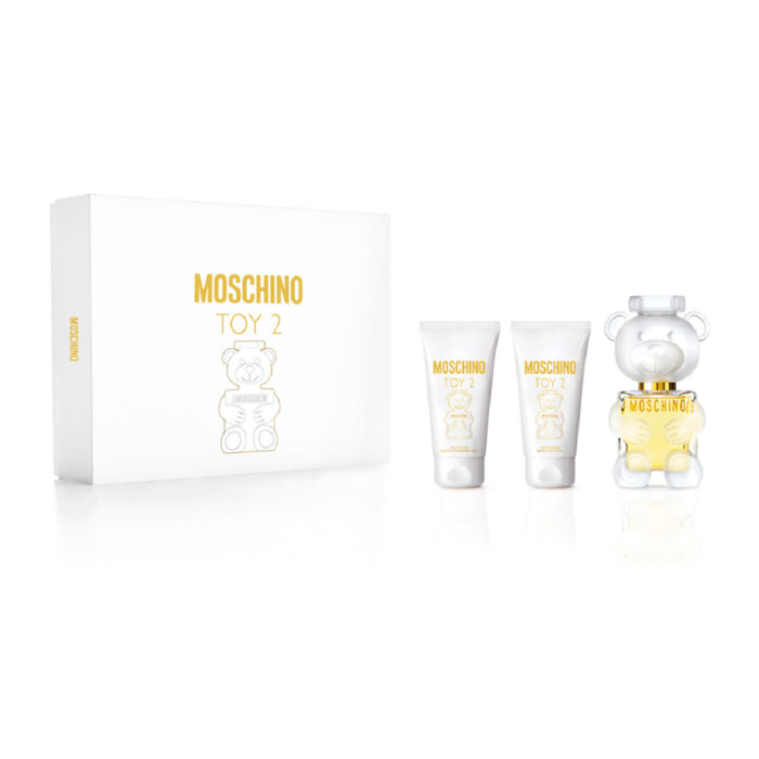 MOSCHINO - Toy 2 Set Eau De Parfum + Gel Doccia + Lozione Corpo - Donna - 50 ML + 50 ML + 50 ML