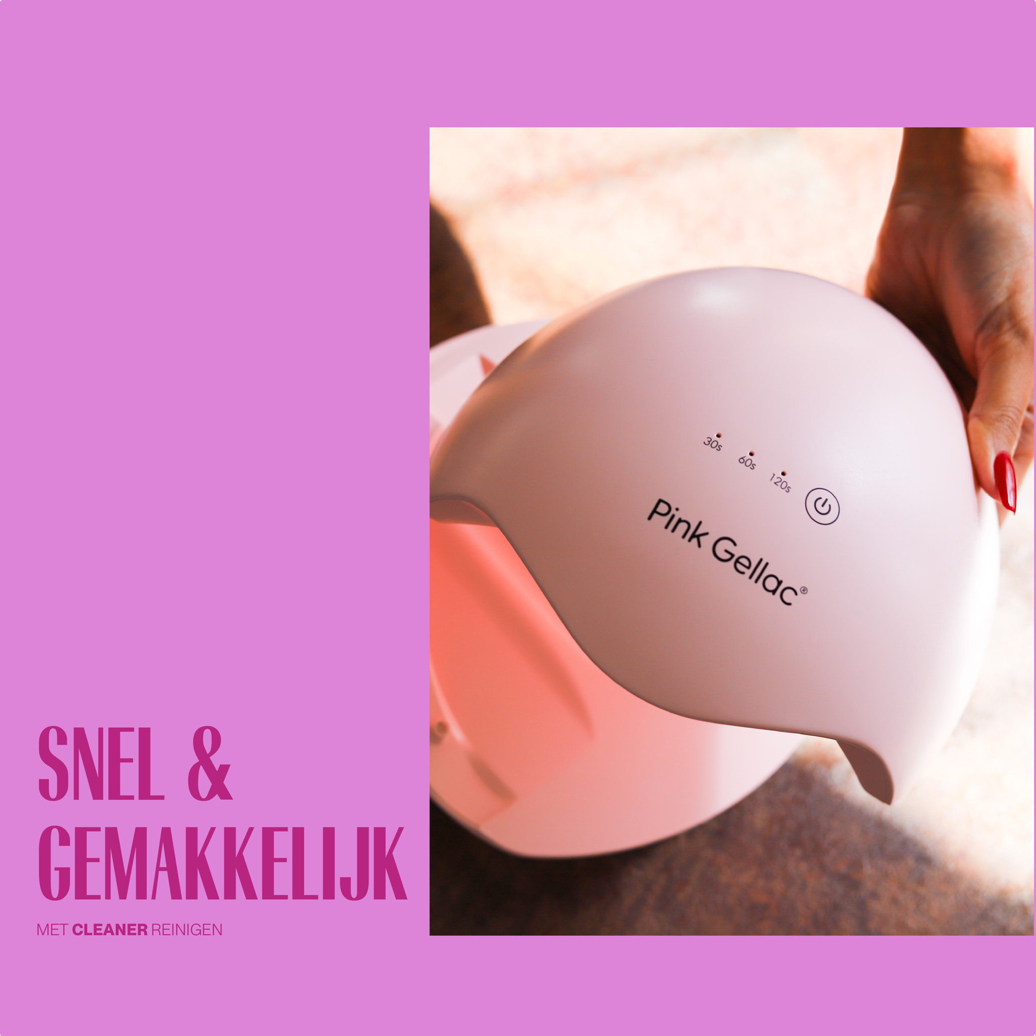 Lampe LED pour ongles - Peche