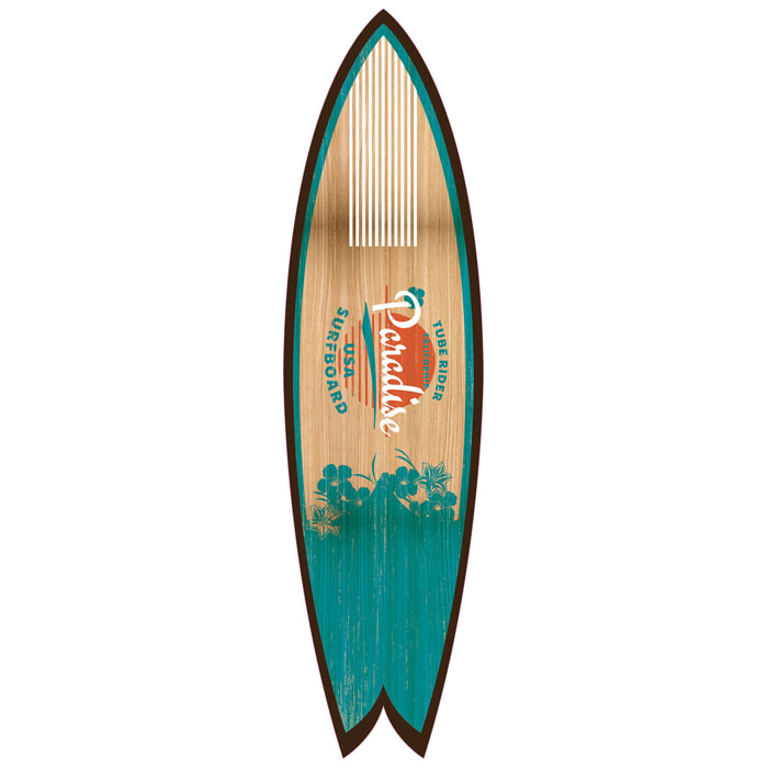 Planche de surf décorative tube rider Tableau alu Dibond