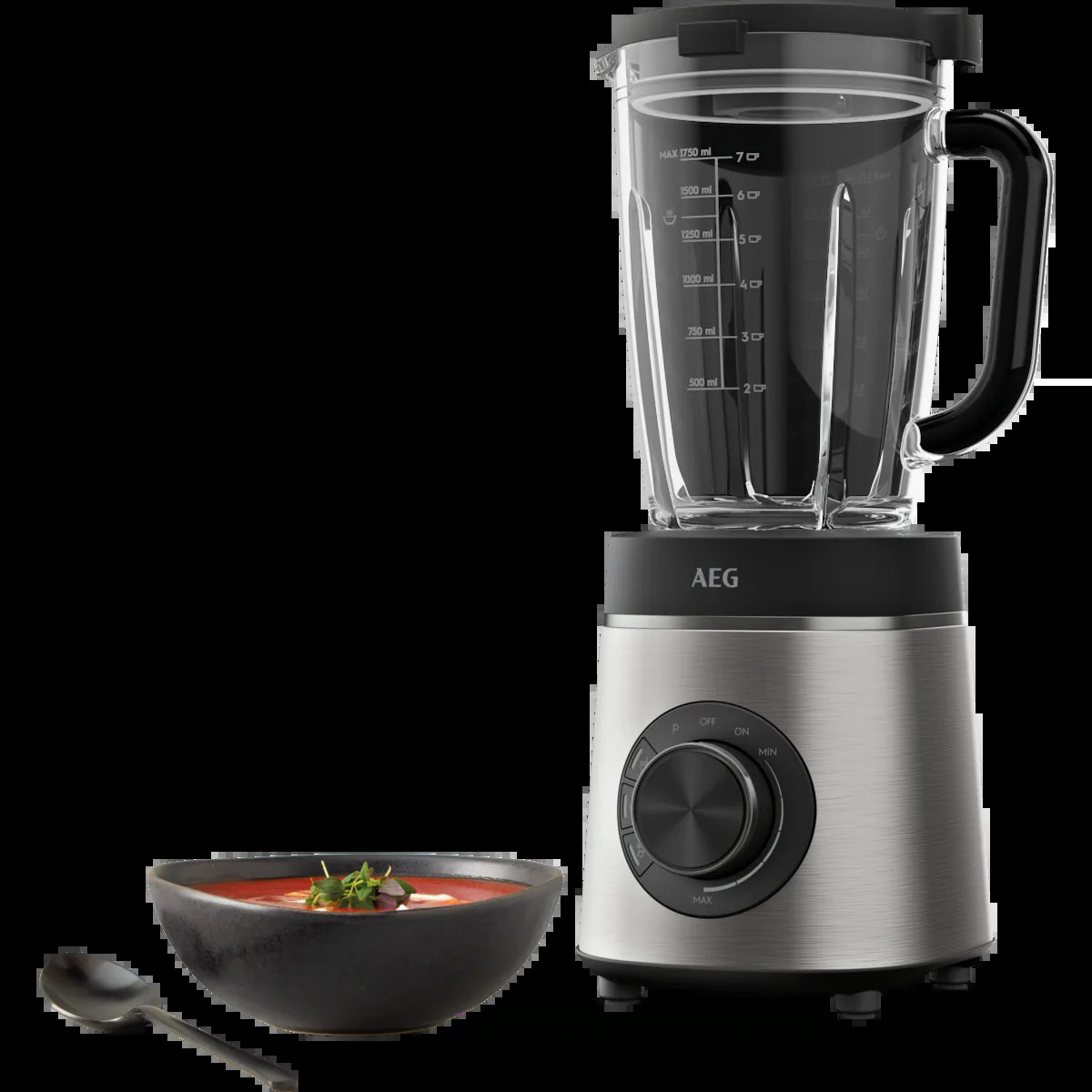 AEG Batidora de vaso de 1,75 litros y 1400 W TB6-1-6ST