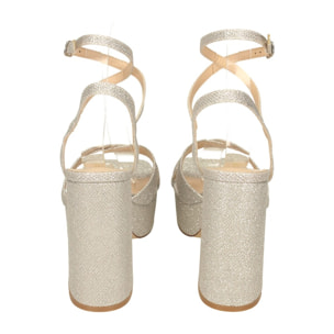 Sandali Donna Tata Italia Argentato