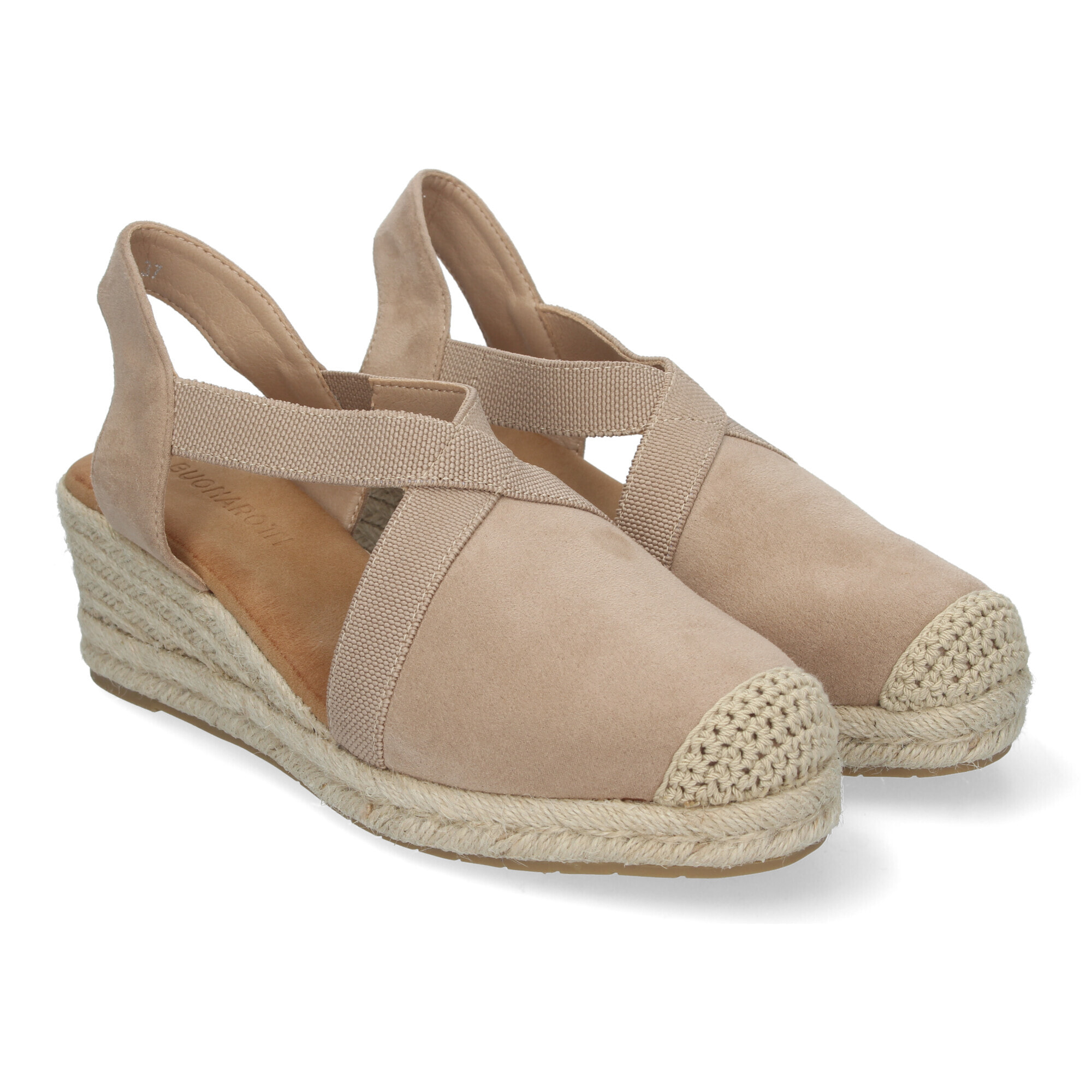 Sandalias de Cuña de Yute para Mujer, Estilo Elegante y Casual