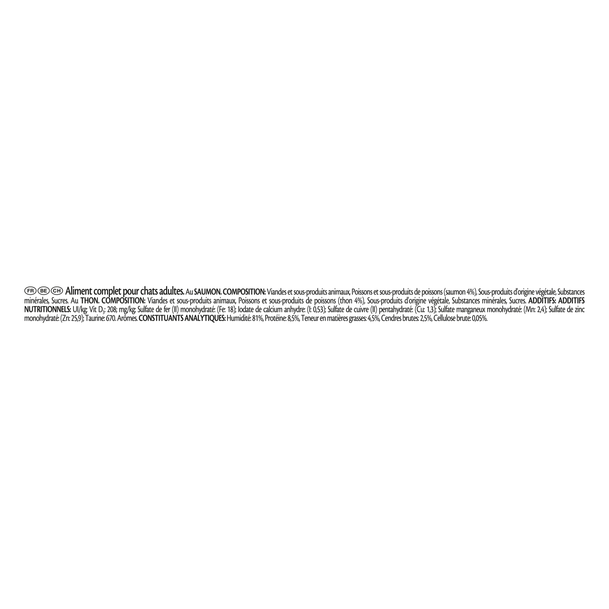 GOURMET REVELATIONS Mousseline Thon Saumon 48x57g