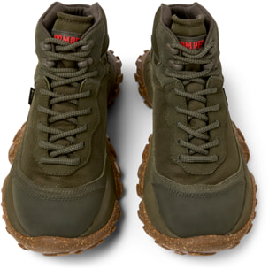 Sneaker-Bootie - CAMPER Karst Trek - Verde - Textil tecnico