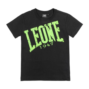 T-shirt da bambino in cotone Leone Boxing