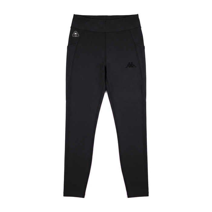 Kappa - Pantaloni Donna Nero - Ivara Pro
