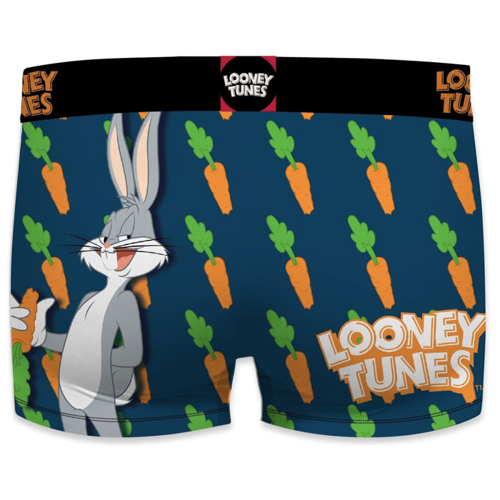 calzoncillo bóxer looney tunes - bugs bunny para hombre microfibra.