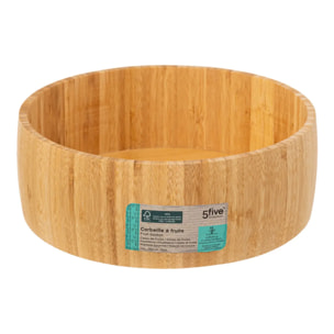 Corbeille à fruit en bambou 30 cm