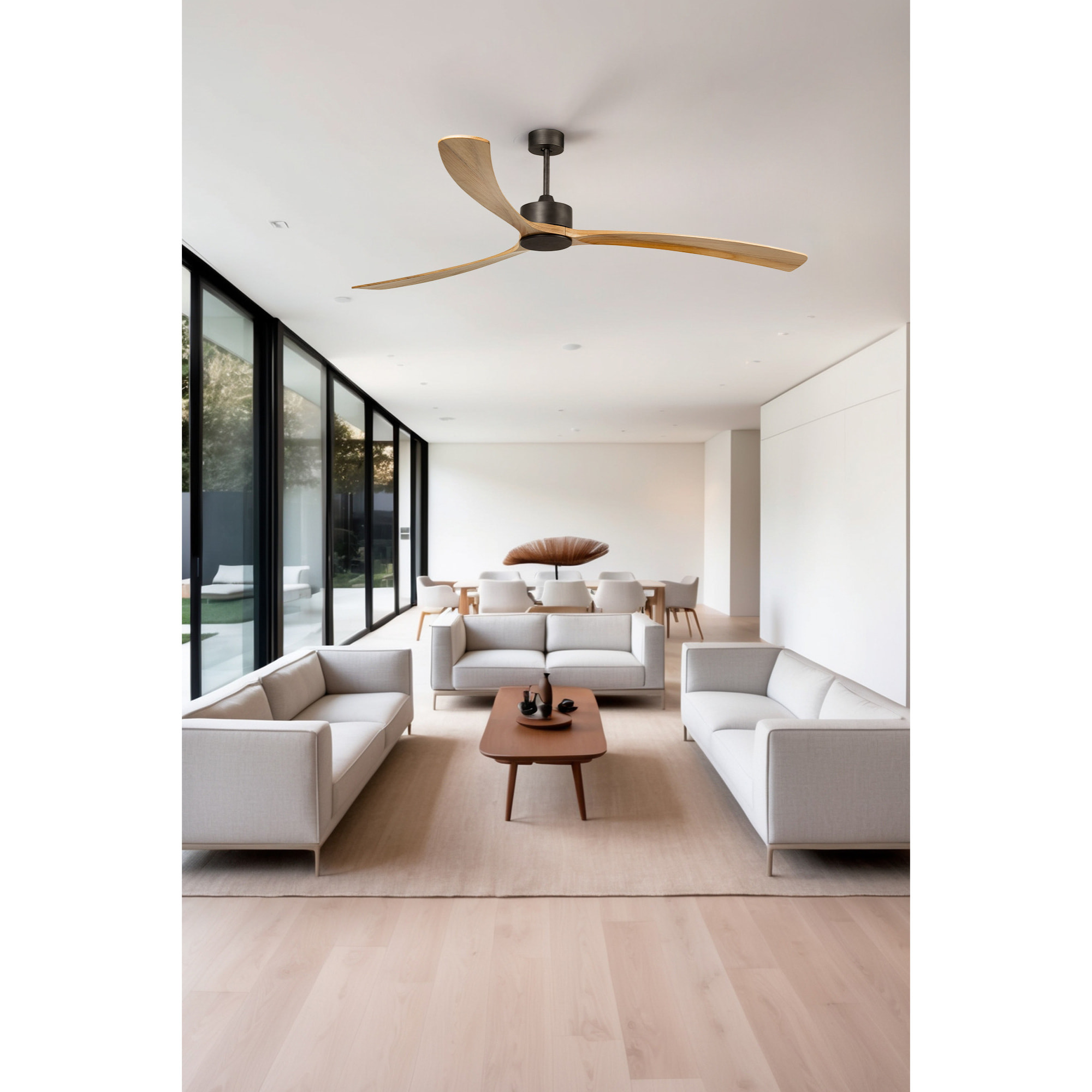 KAUAI XL Ventilateur marron