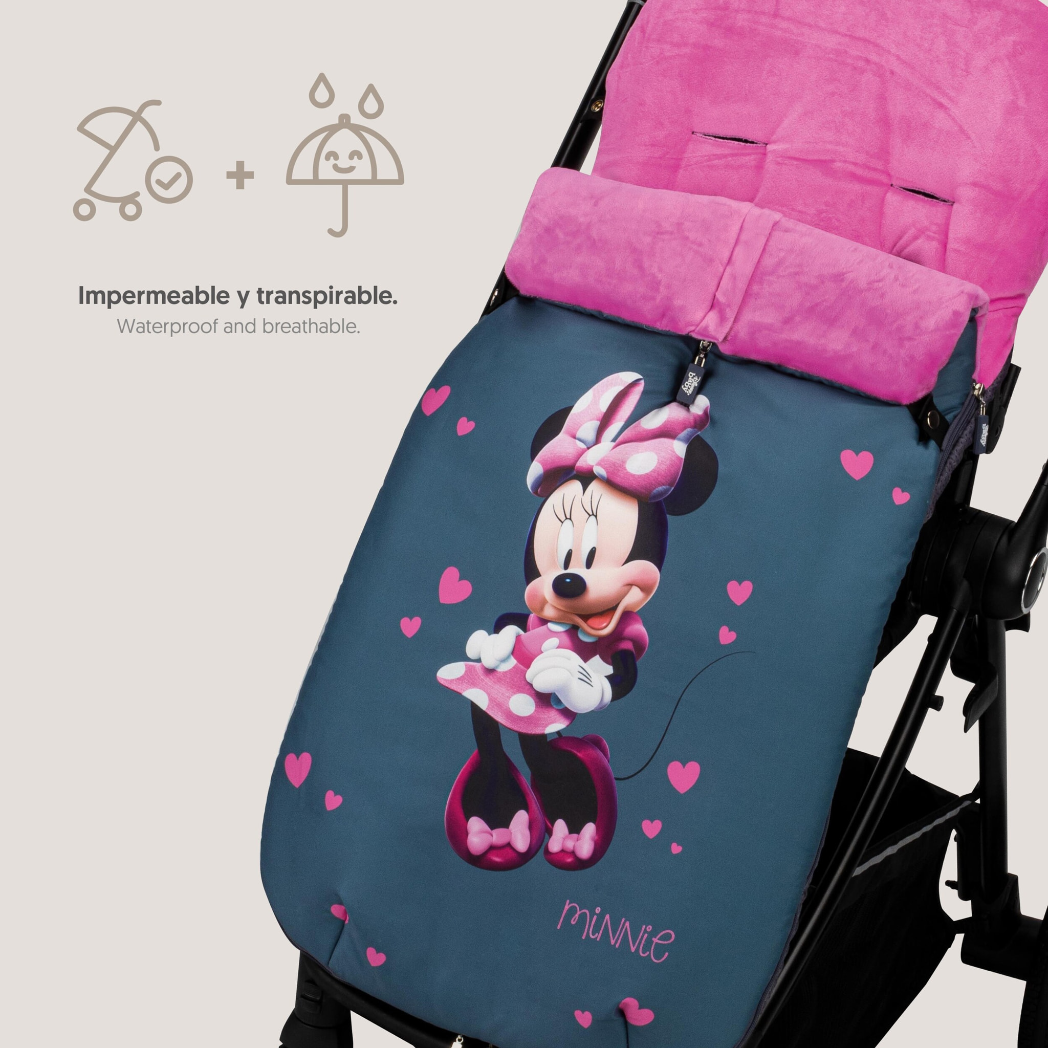 Saco Universal Silla Minnie Blossons